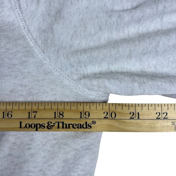 Vintage Y2K Fox Racing Sasquatch Hoodie L | Faux Fur Zip Up Jacket Heather Gray - Picture 13 of 16